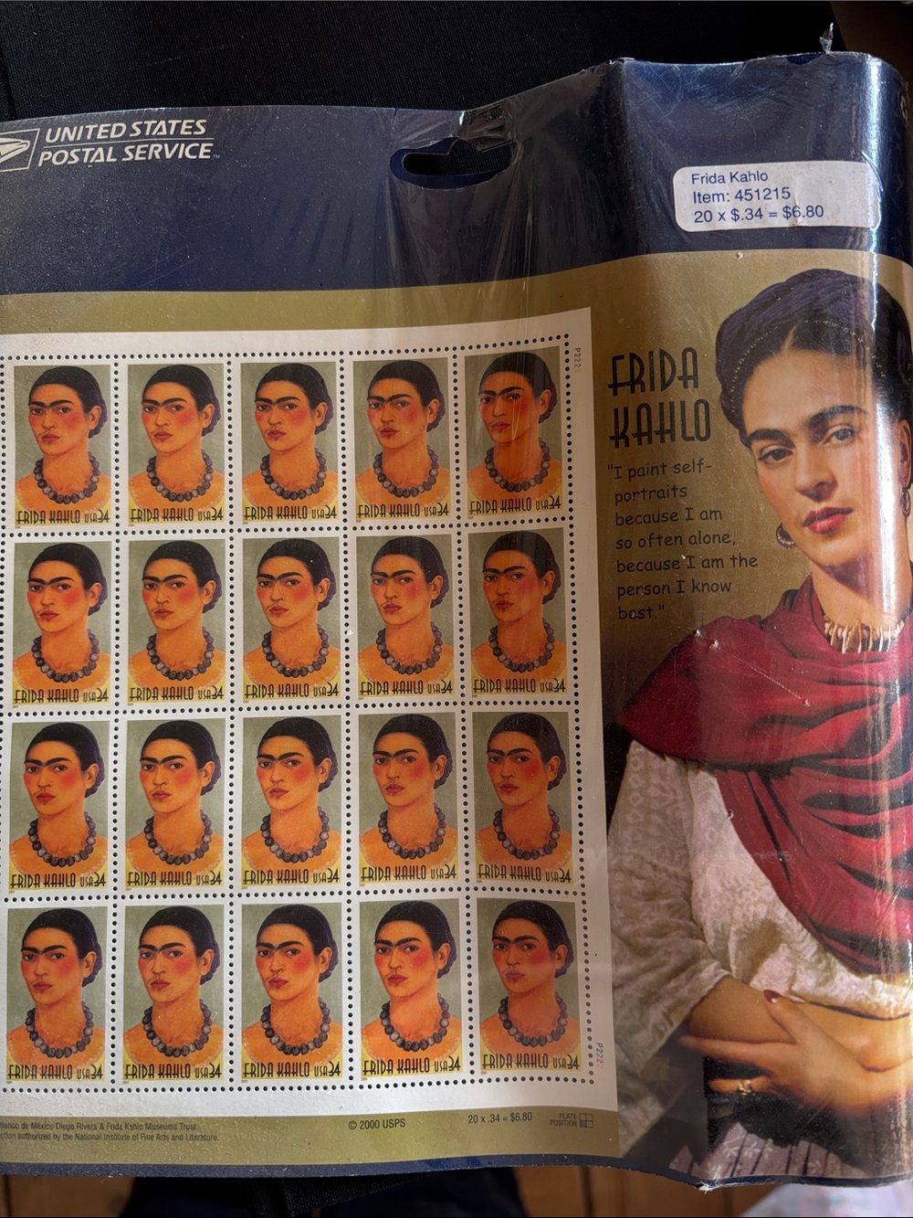 Frida Kahlo - Stamps